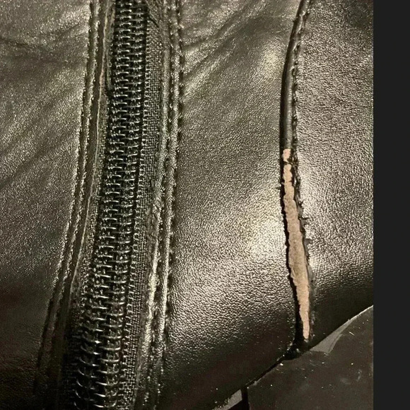 Black Combat Booties || Size 5.5 - Picture 4 of 8